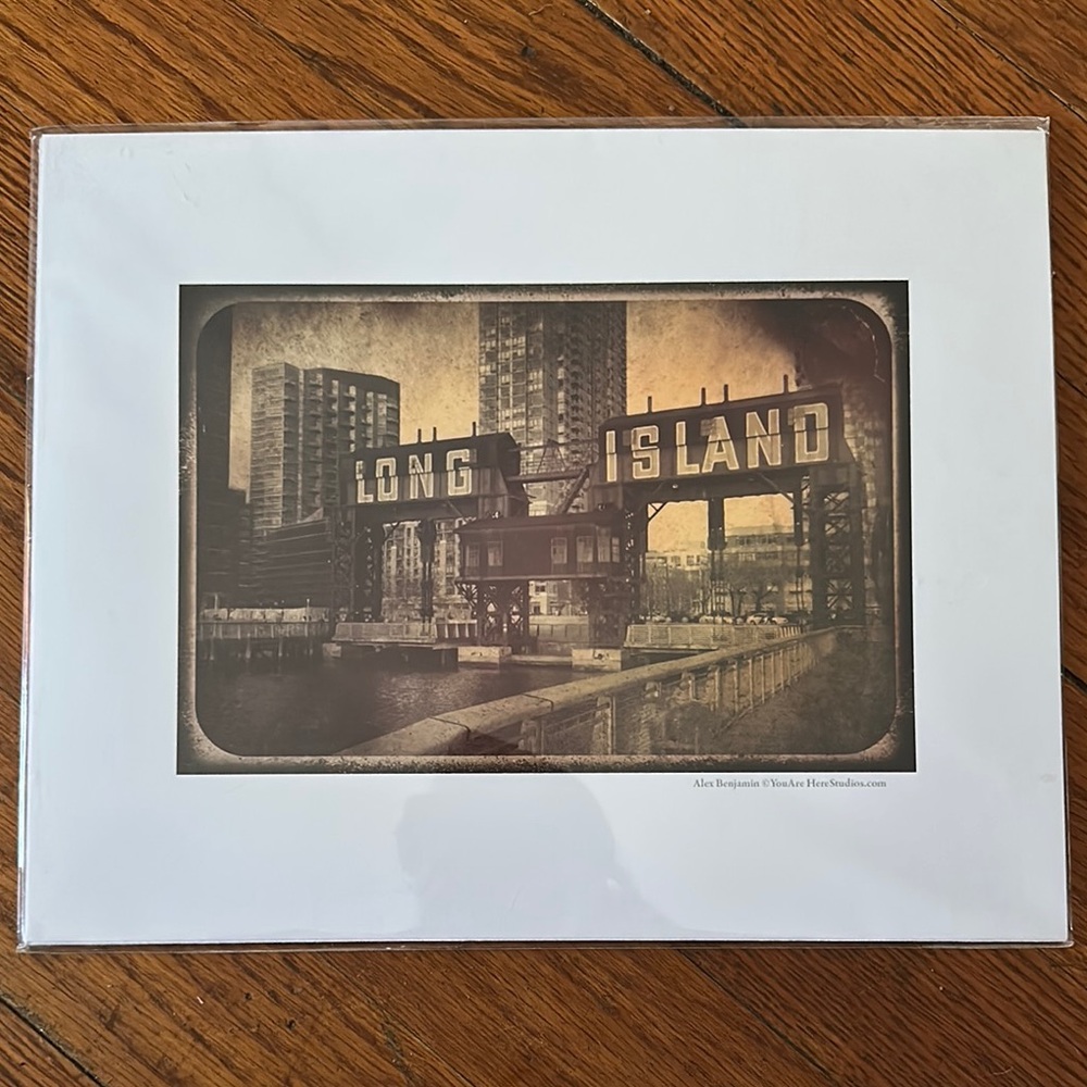 Vintage Long Island City  Art Print “Gateway to LIC”